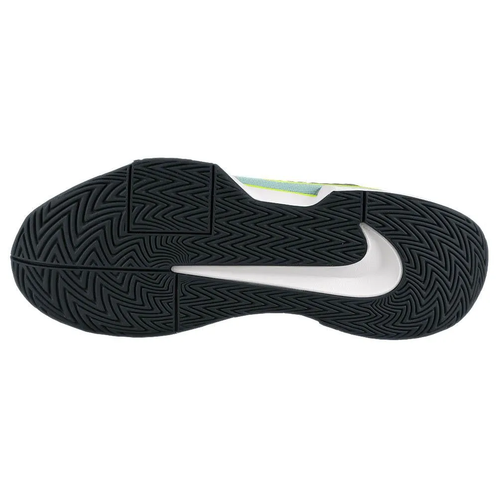 Nike Men's Air Zoom GP Challenge Pro - White/Armory Navy Cushioned Insole