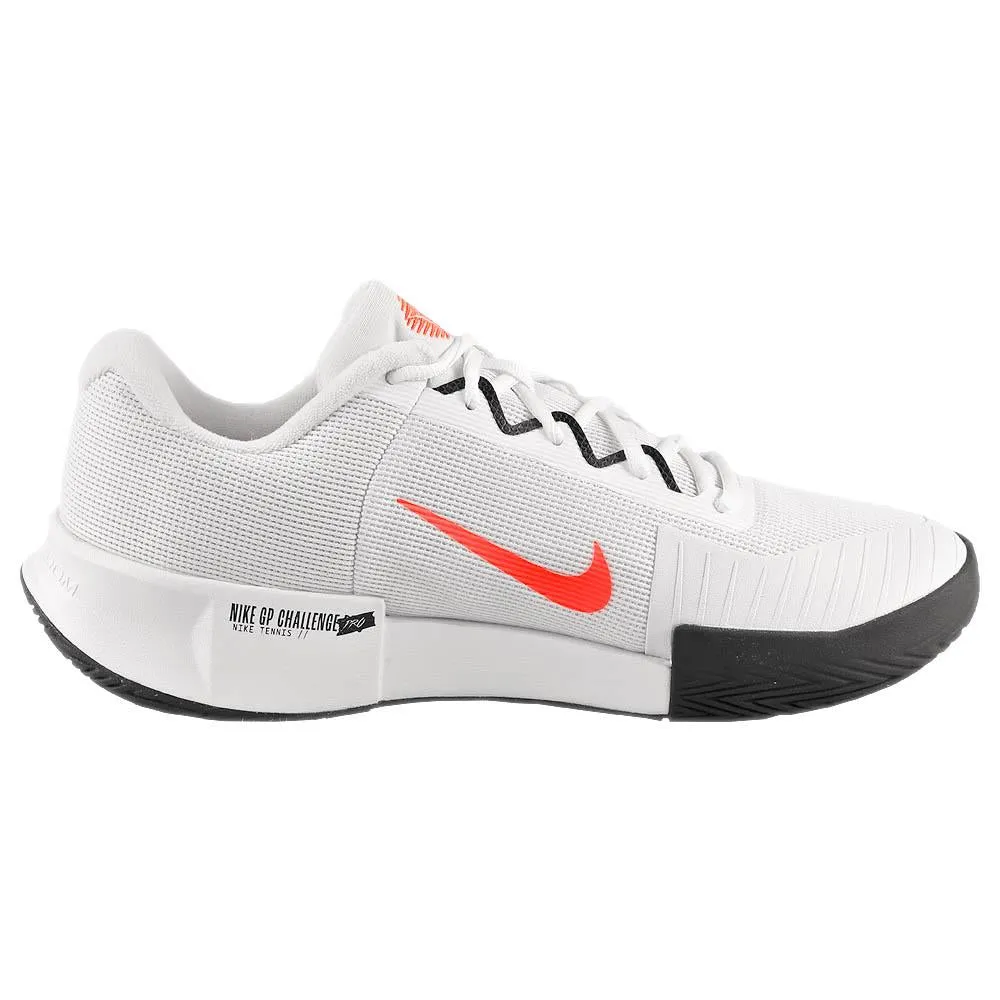 Slip   On Style Nike Men's Air Zoom GP Challenge Pro - White/Hot Lava