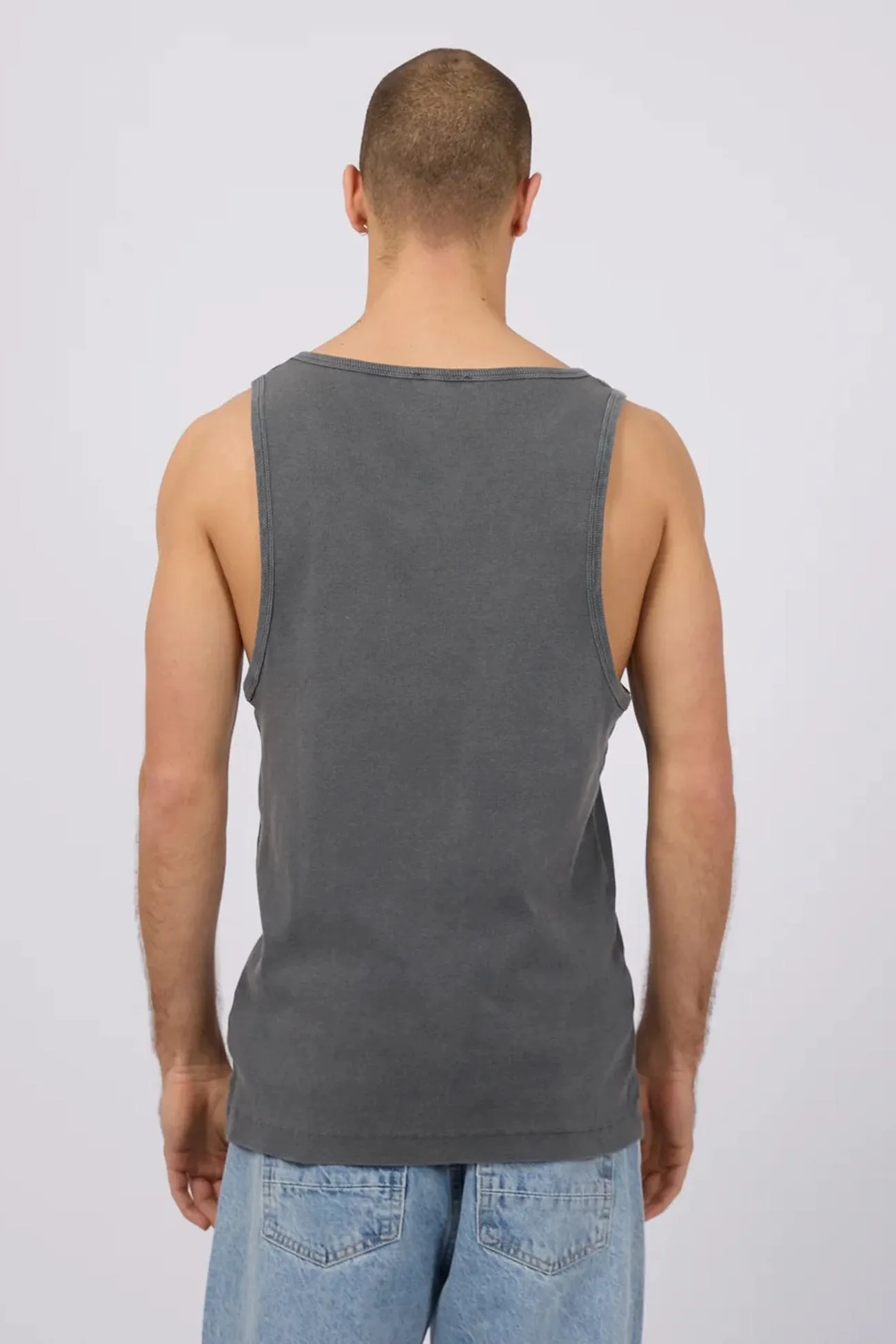 CompressionFreeCuffs Rib Tank Coal