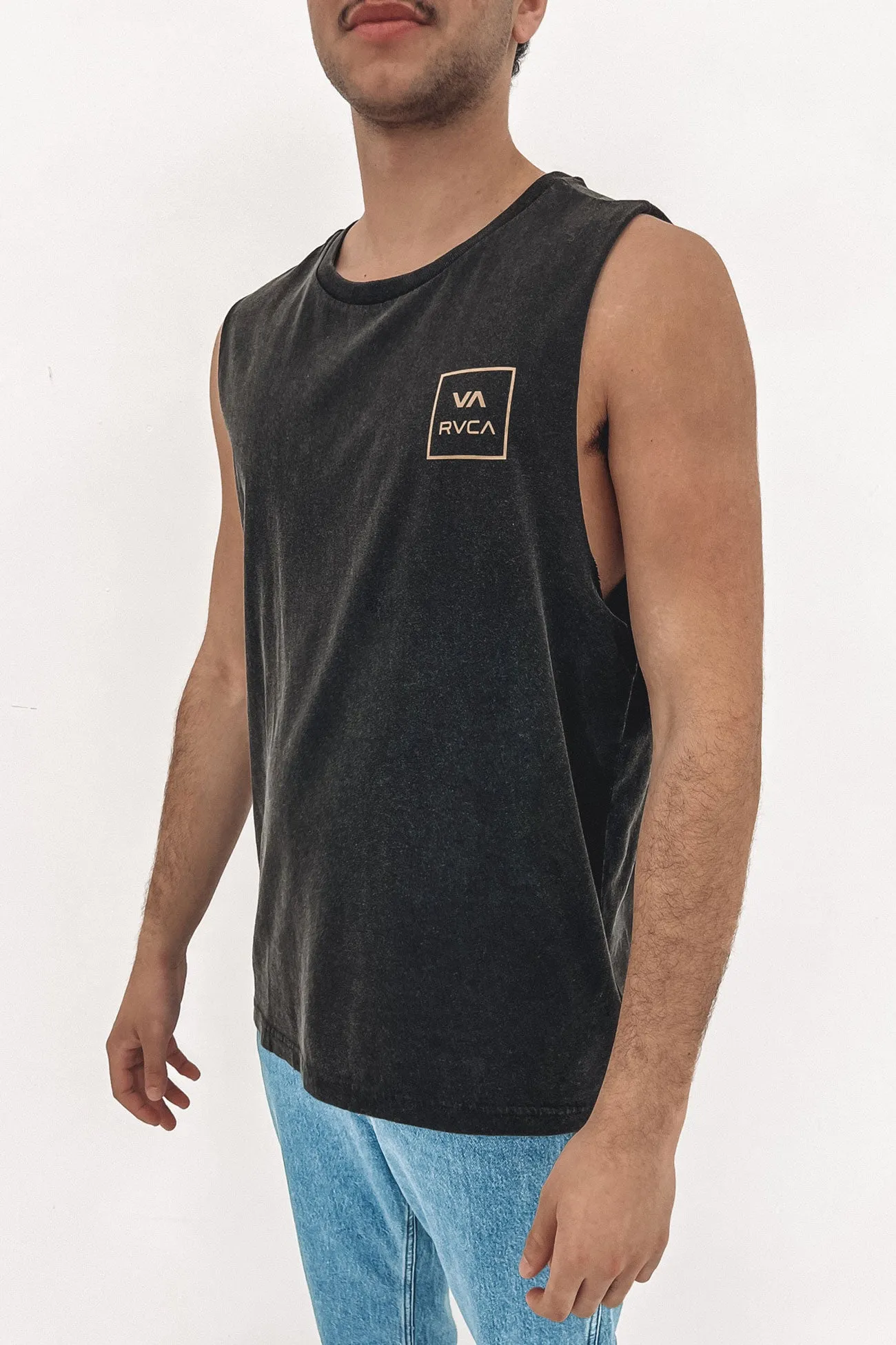 VA All The Way Muscle Black Acid Cozy Pajamas