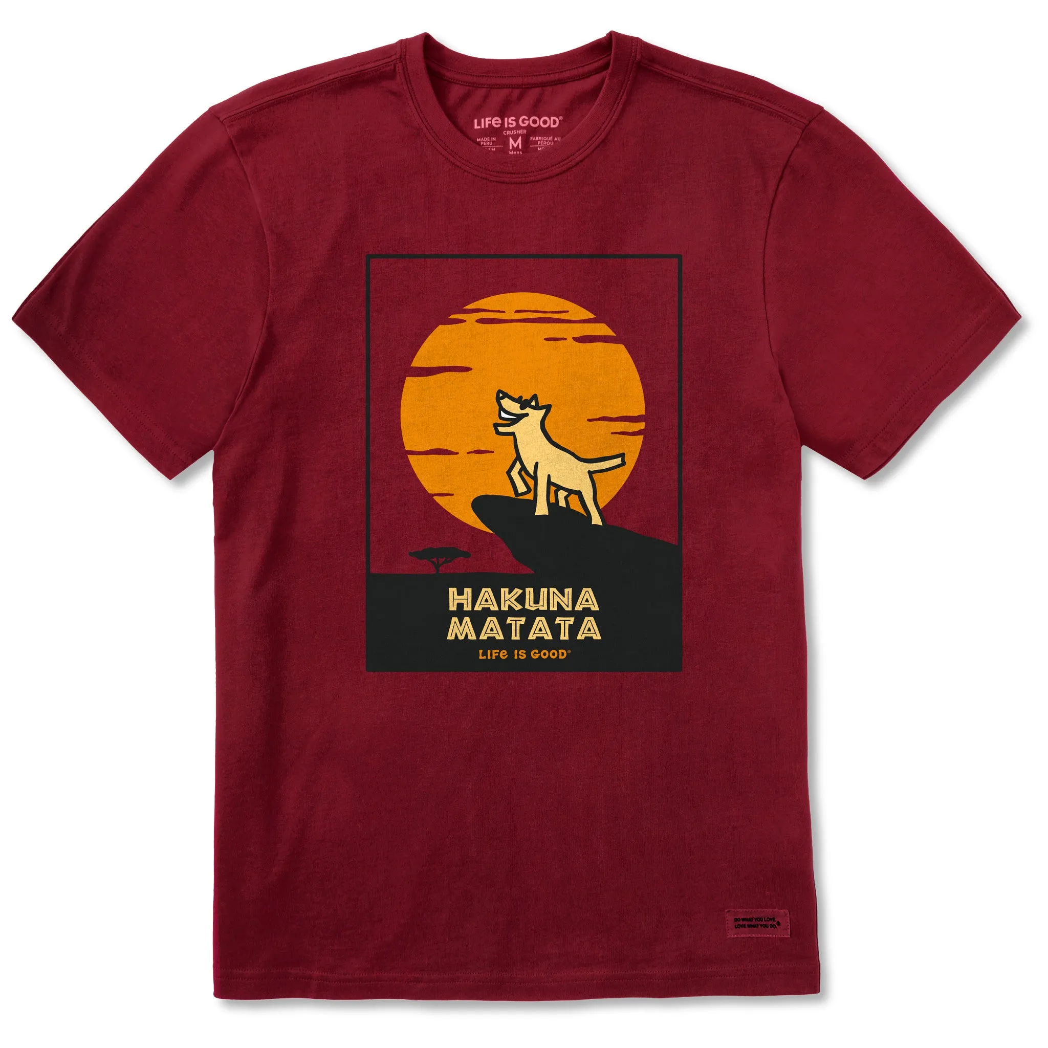 Essential Clothing Men's Rocket King Short Sleeve Crusher Tee