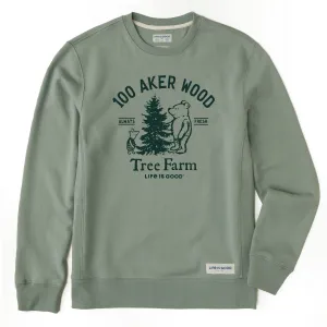 Men's Winnie 100 Aker Tree Farm Simply True Crew running suitable shiny accents