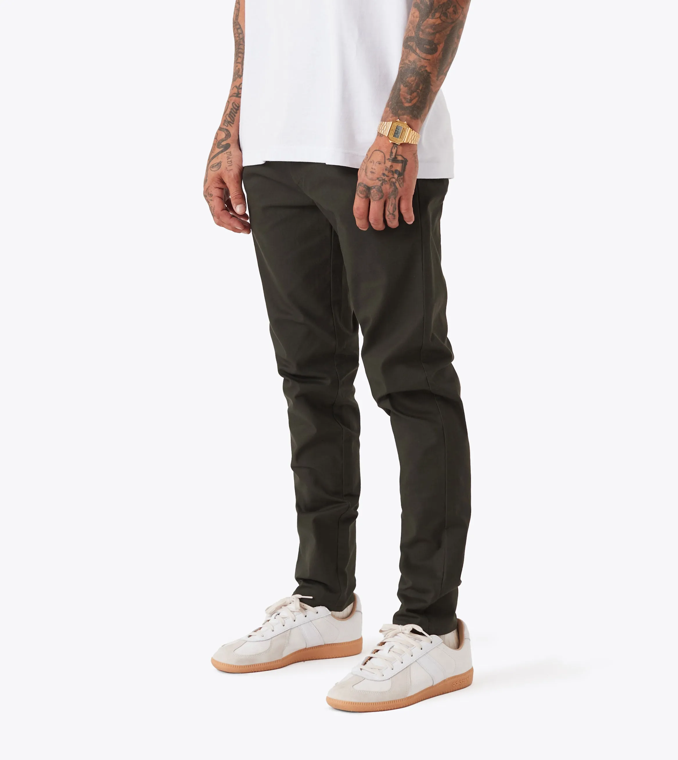 Roll-up style Snapshot Chino Dk Army