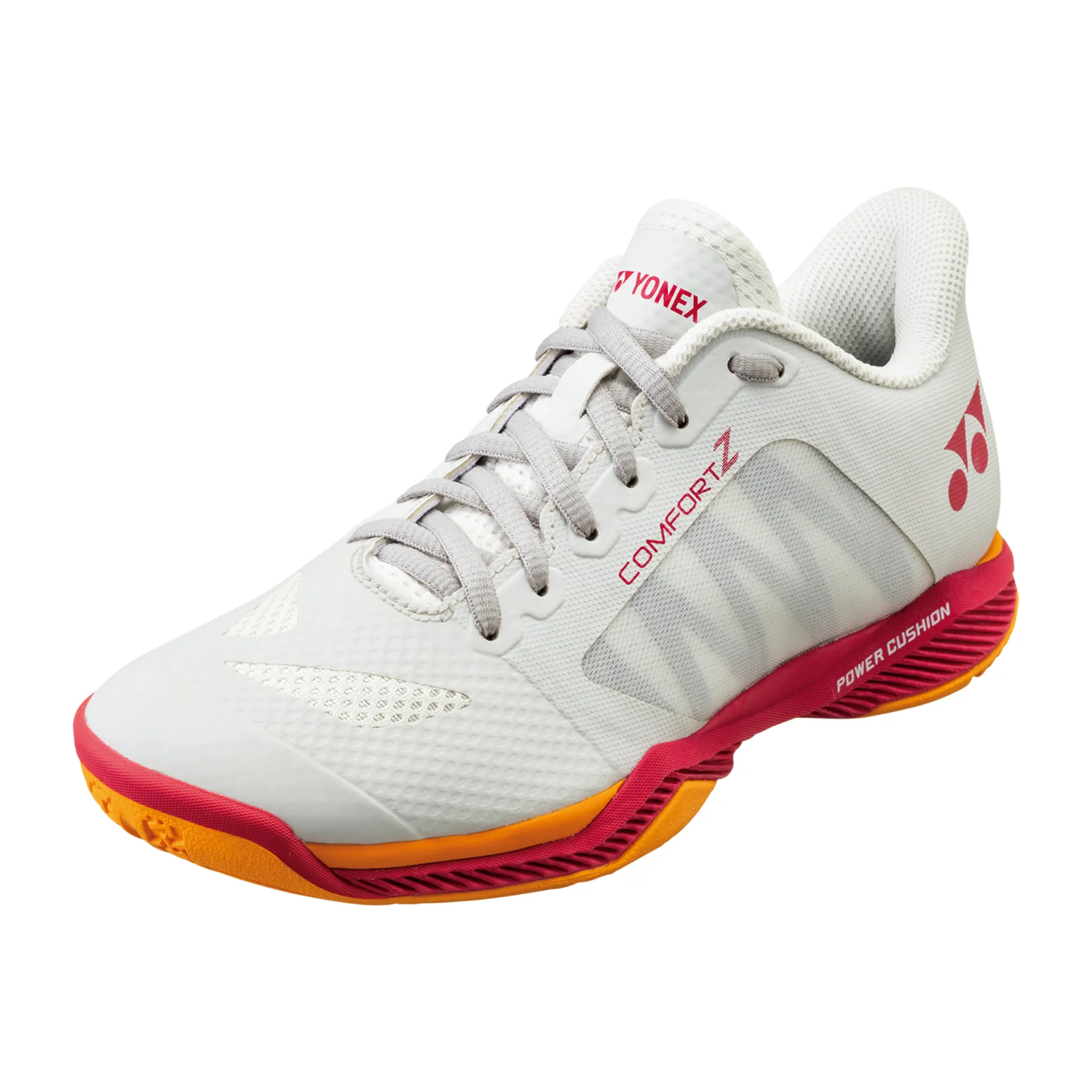 Yonex Power Cushion Comfort Z3 Ladies Court Shoes [Off White/Red] Training Sneakers hybrid design