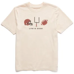 Men's Football Trio Short Sleeve Crusher Tee Effortless Daywear Minimalist fashion