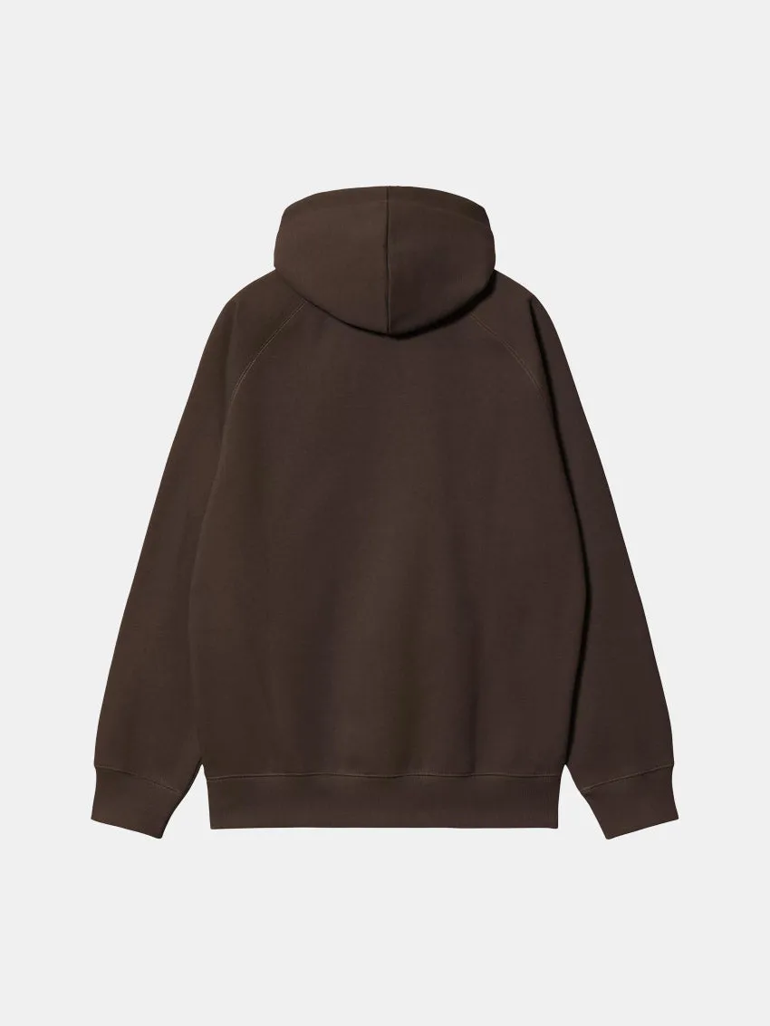Breathable Material Street Cool Chase Hoodie Tabacco/Gold
