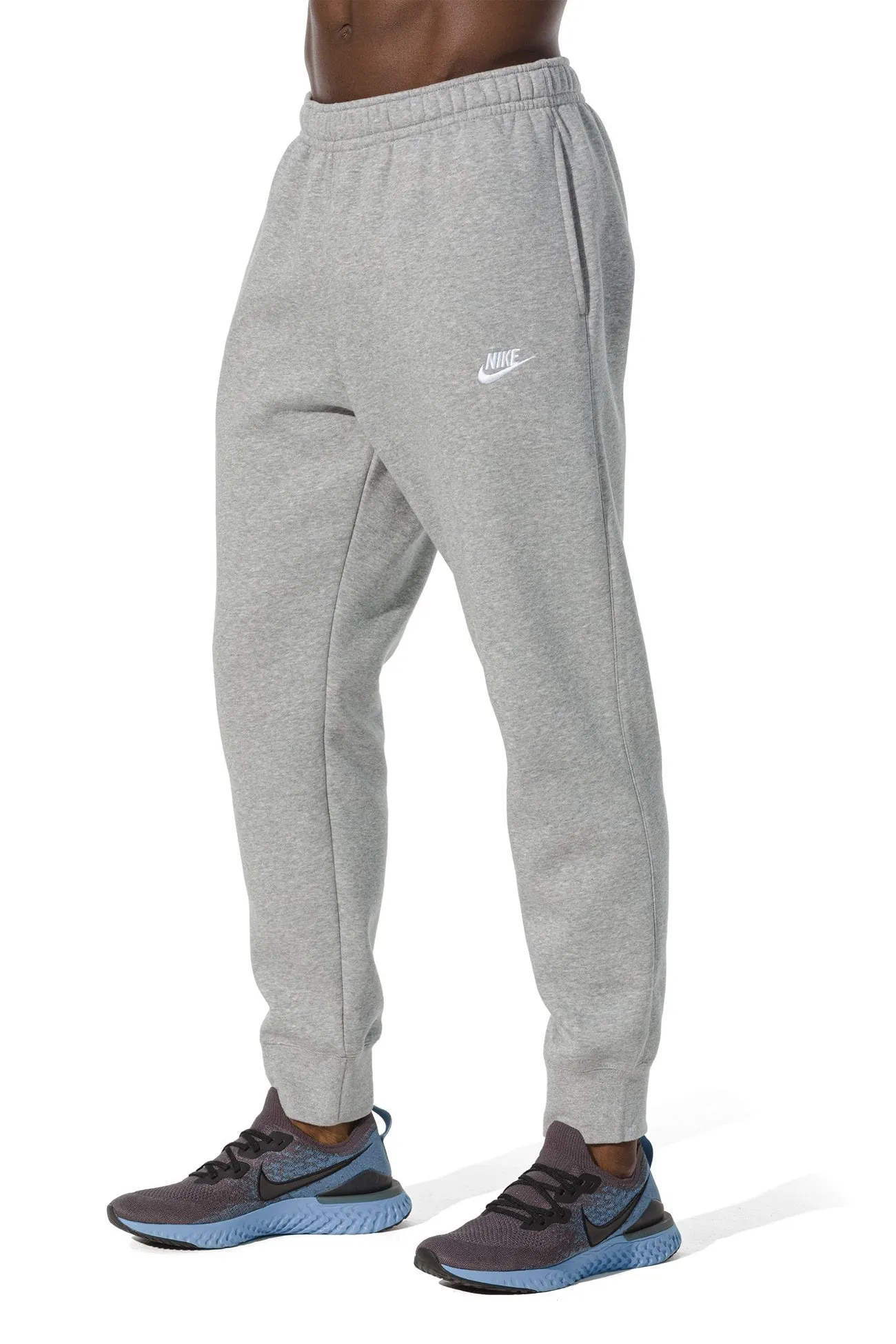 Nike Sportswear Club Fleece Jogger Dark Grey Heather LightweightComfort Smart Stretch
