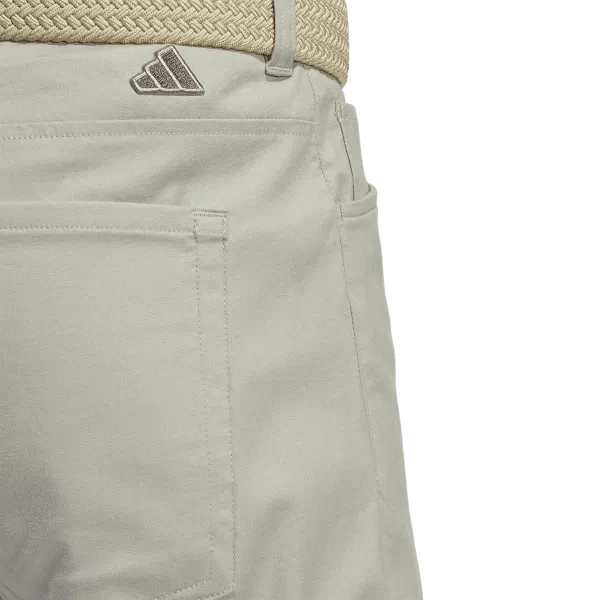 Adidas Go-To 5-Pocket Golf Trousers - Green Stretchable Waist Eco Friendly Dyeing