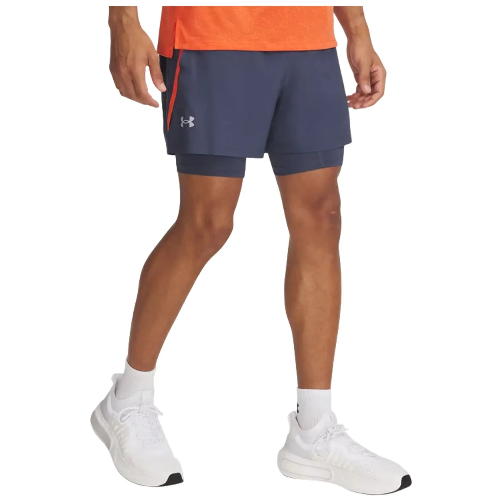 Christmas gift Breathable Liner Under Armour Mens Launch 2-in-1 5" Shorts