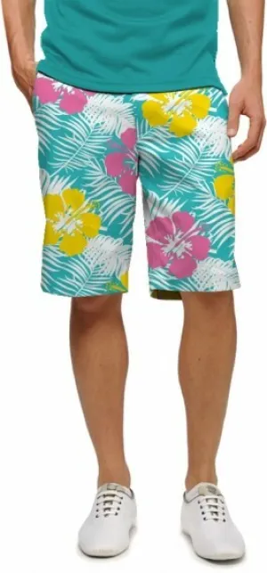 Loudmouth Golf: Men's StretchTech Shorts - Castaway Secure Pocket Zippers