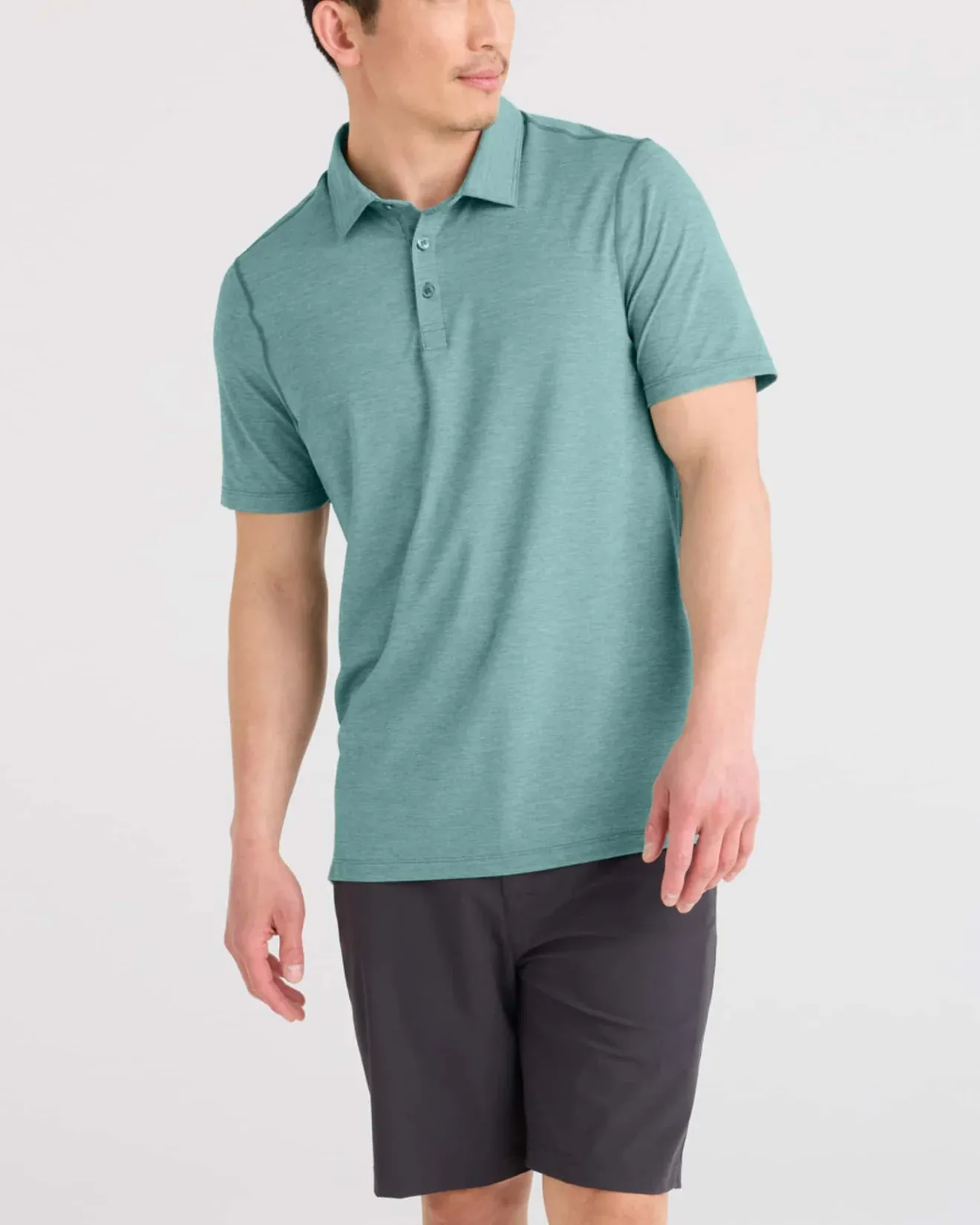 Performance Comfort SAXX: Men's 8" Caddie Short - Faded Black