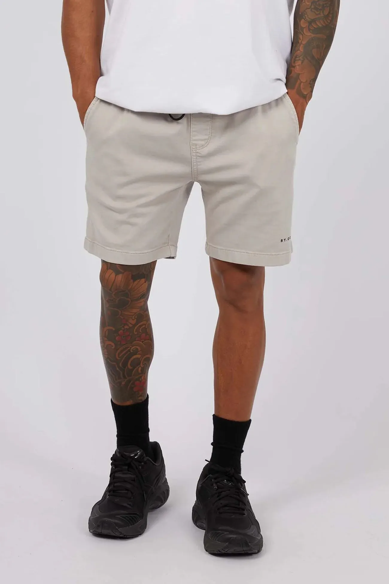 Abrasion Resistant Material Fairhaven Short Grey