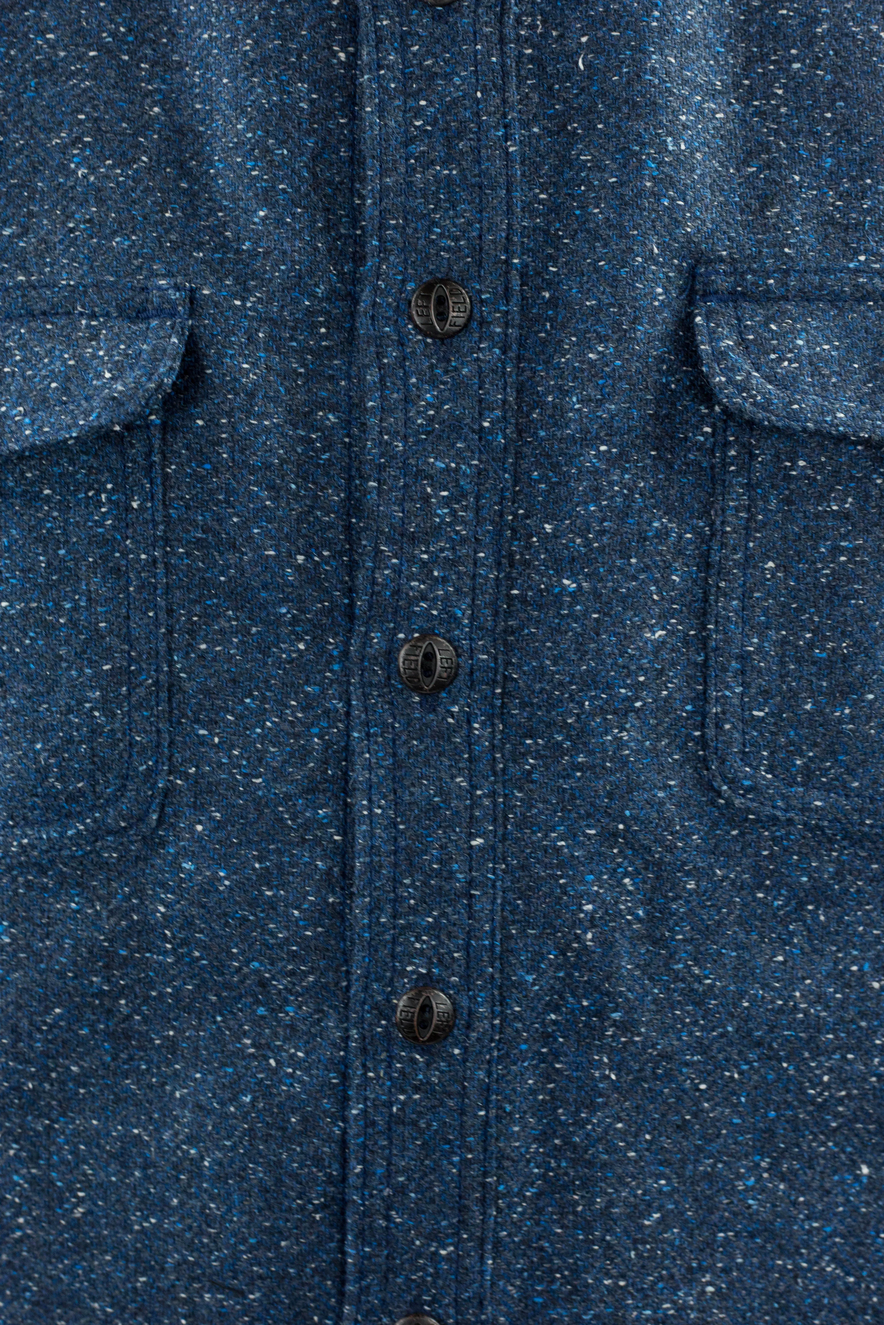 Midweight Knit Starry Night, Kerry Woolen Mills, Ireland Dust Bowl Workshirt