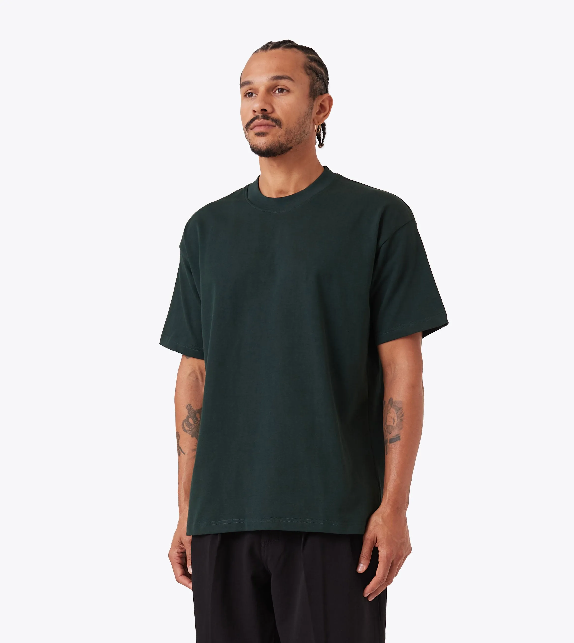 ZR Box Tee Forest Daily Comfort Ruffled edges