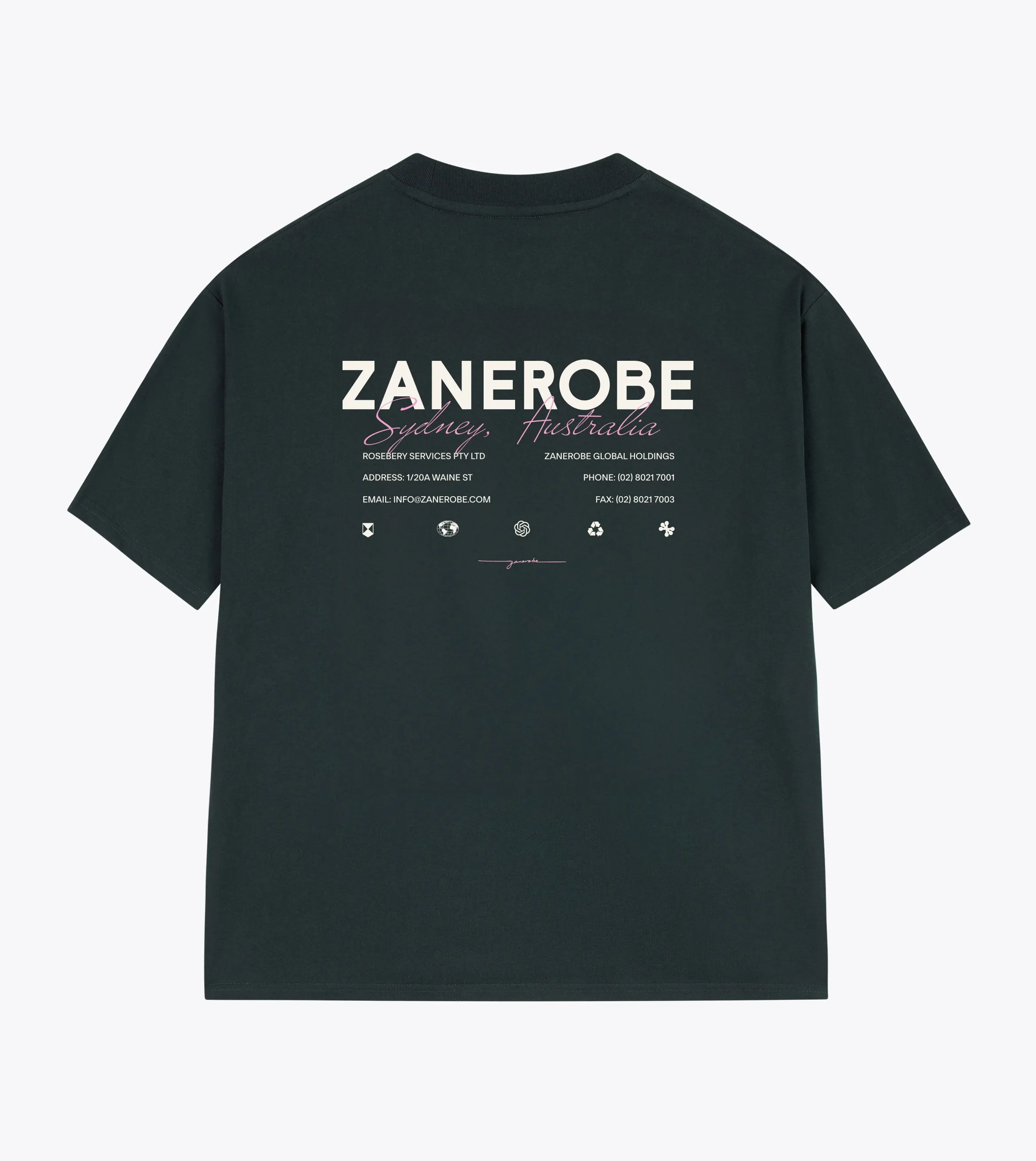 Versatile Style Trend Sleek Look ZR Box Tee Forest