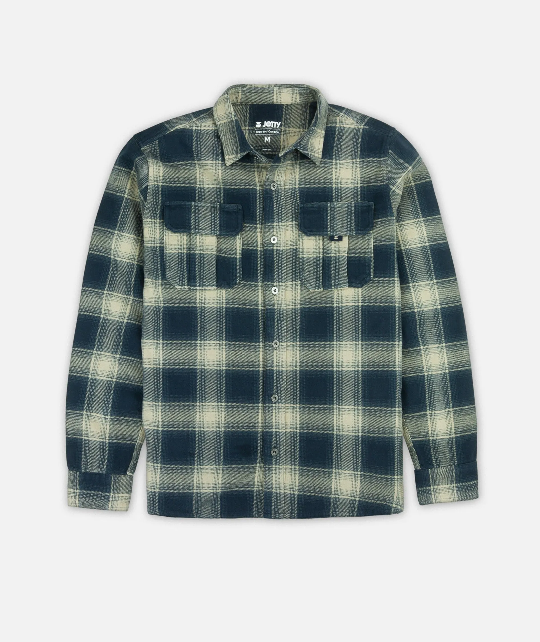 Casual Comfort Wear Sport Layer Fit Arbor Flannel - Storm