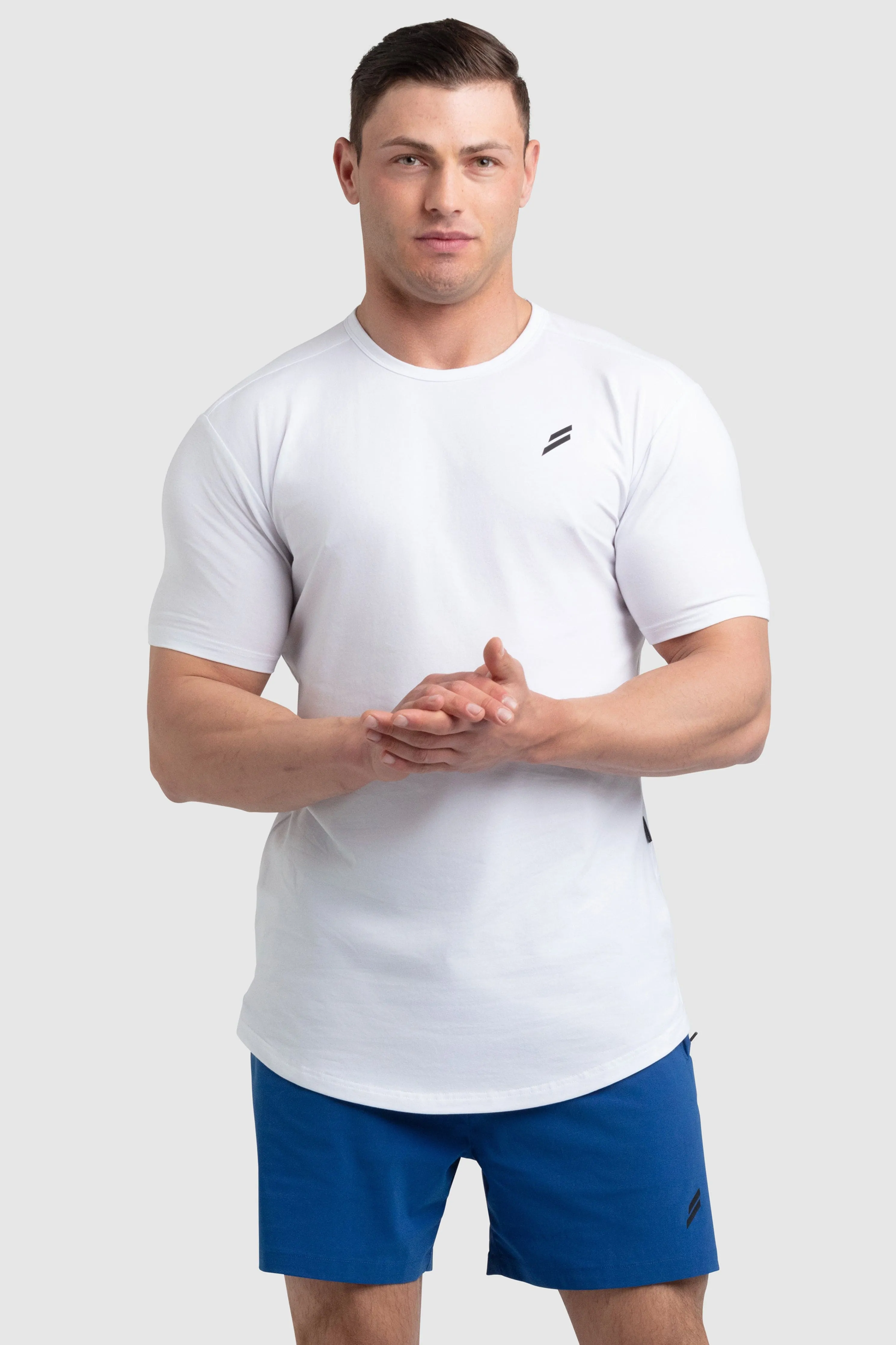 Mark Drop Tee V3 - White Cool Vibes Sporty and Cool