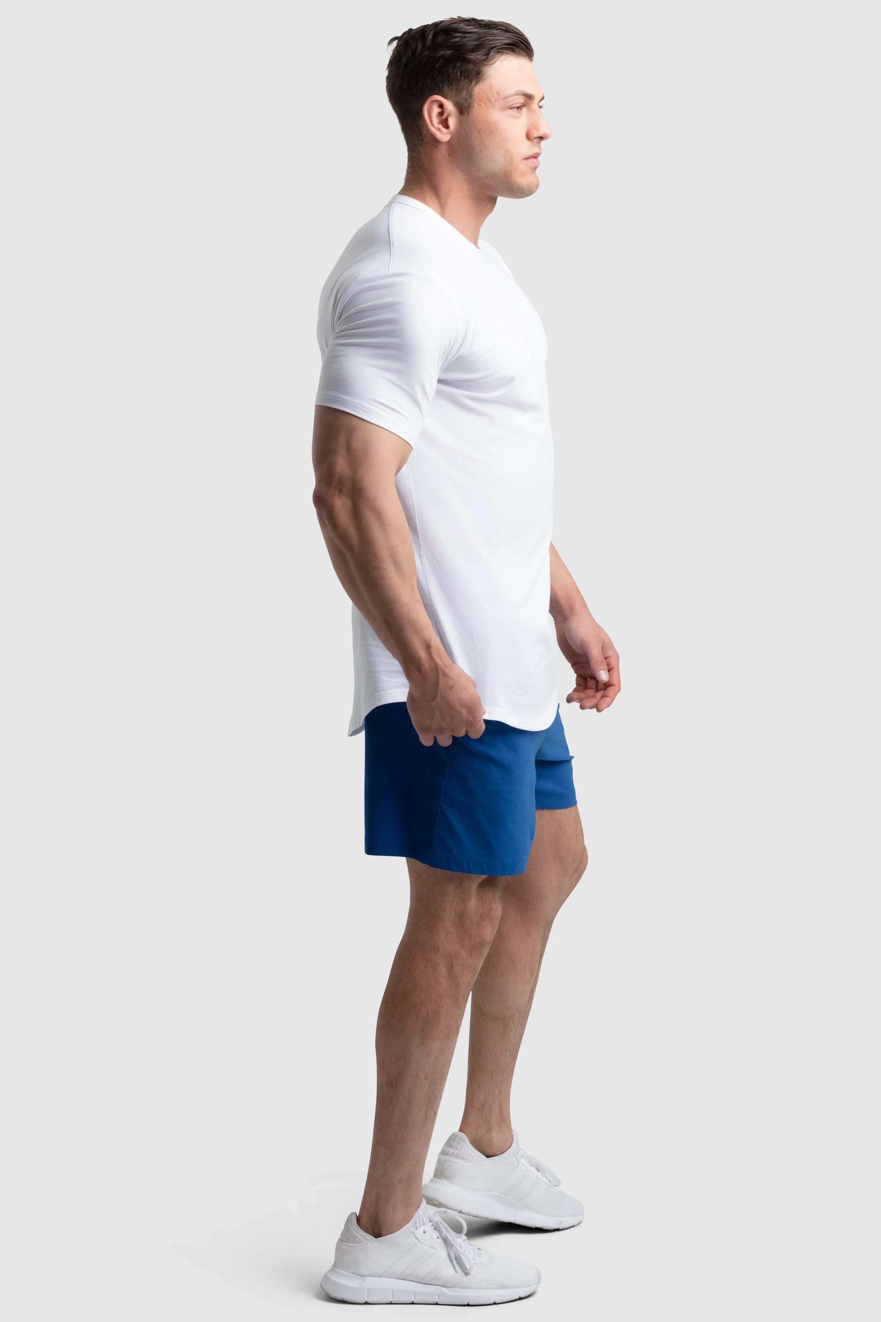 Mark Drop Tee V3 - White Indoor Comfort