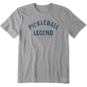 Men's Pickleball Legend Short Sleeve Crusher Tee Trendy Basics