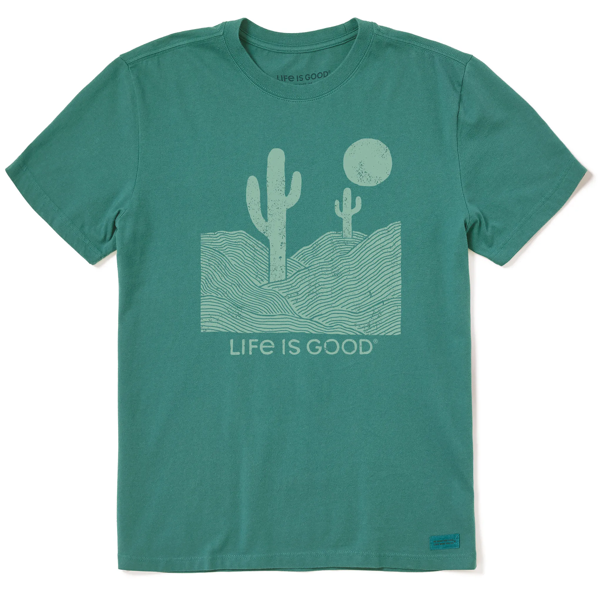 Midweight Knit Men's Southwestern Vista Short Sleeve Crusher Tee