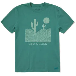 Heathered Texture Men's Southwestern Vista Short Sleeve Crusher Tee