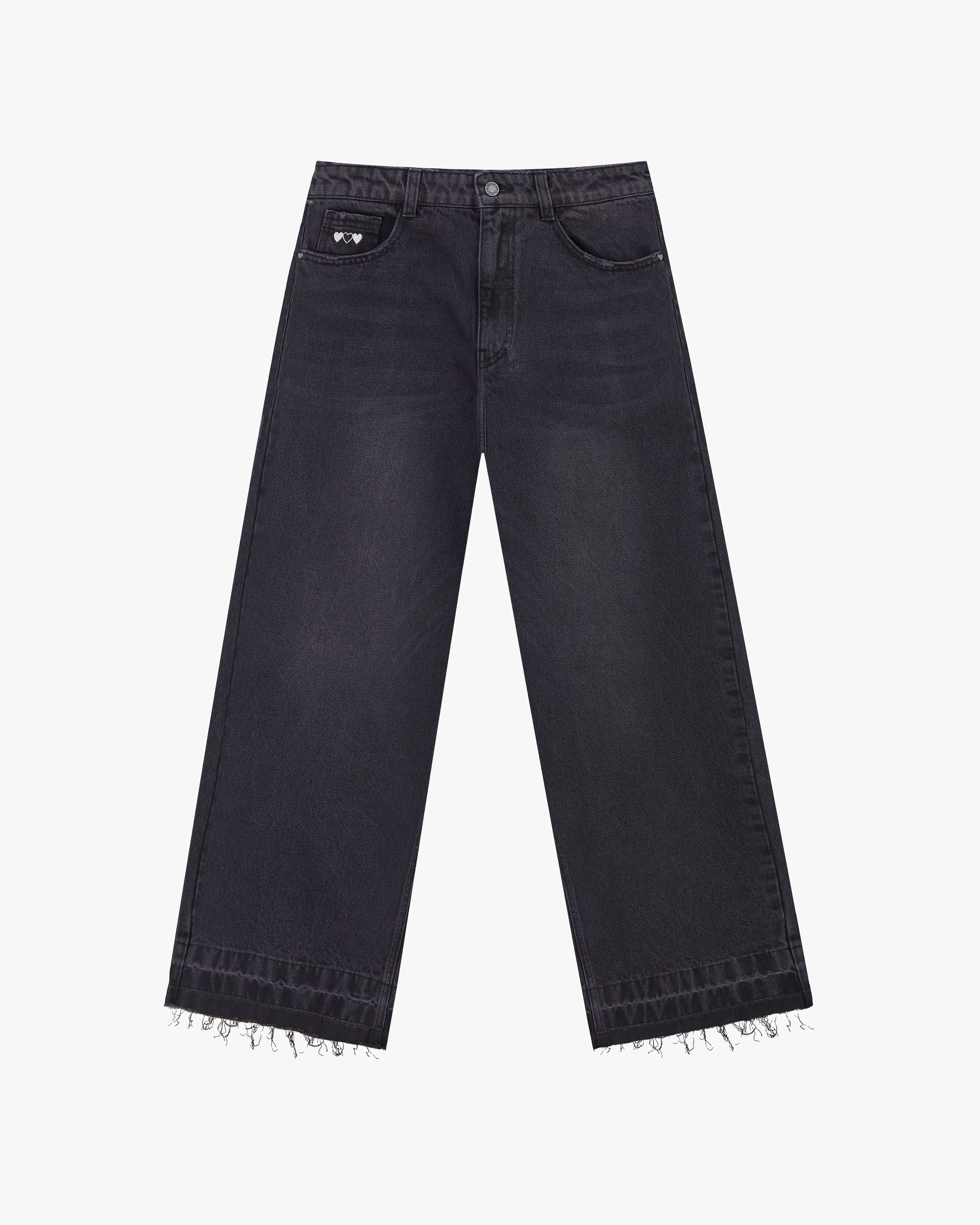 Go-To Style Old baggy Jeans Black Rose Wash
