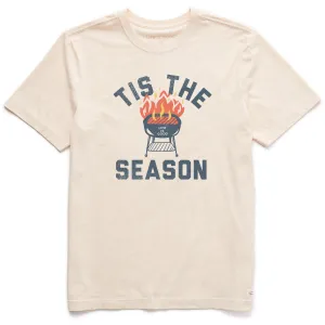 Men's Tis the Grilling Season Short Sleeve Crusher Tee Flex Fit light layering