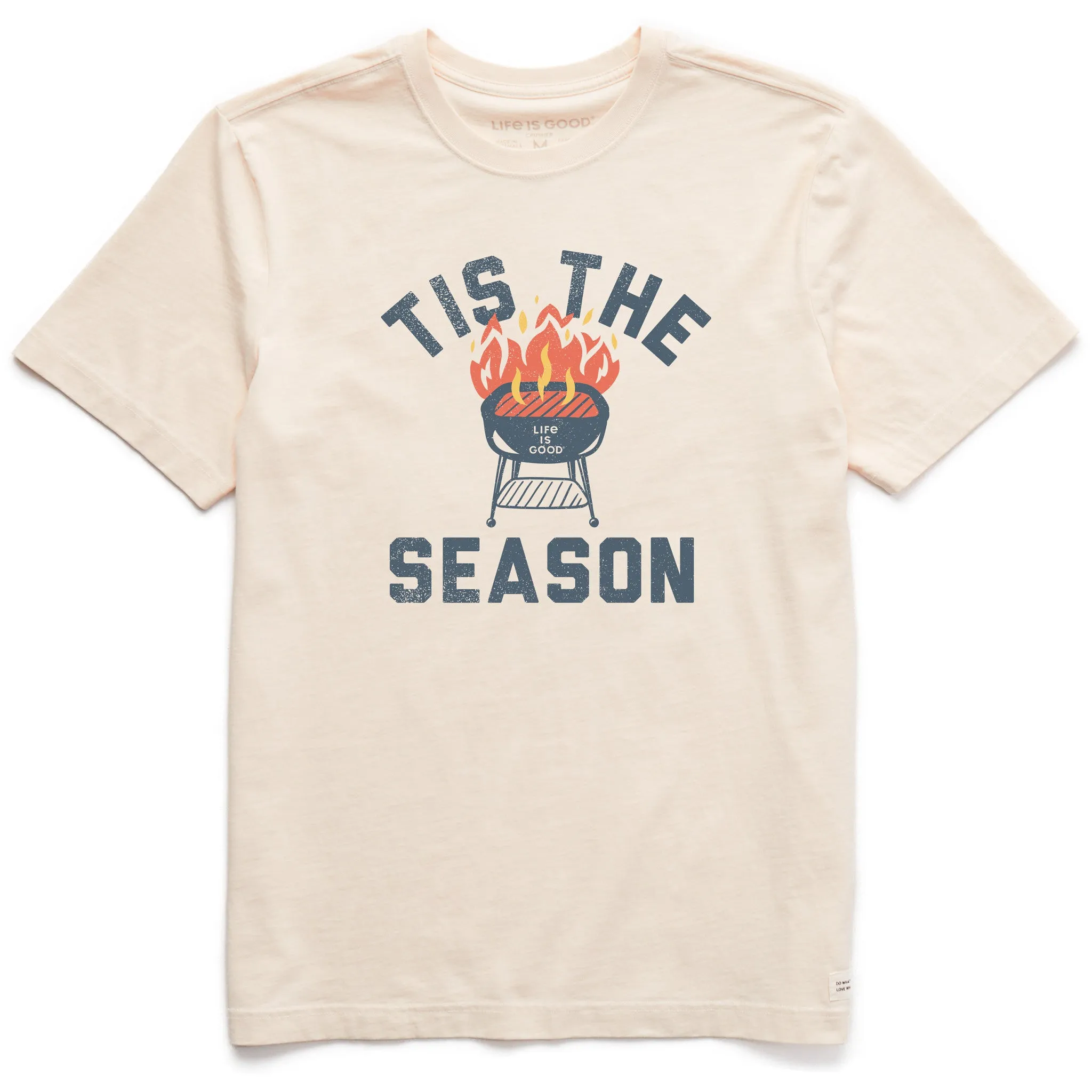 Men's Tis the Grilling Season Short Sleeve Crusher Tee Job Interview MultipurposeCuffs