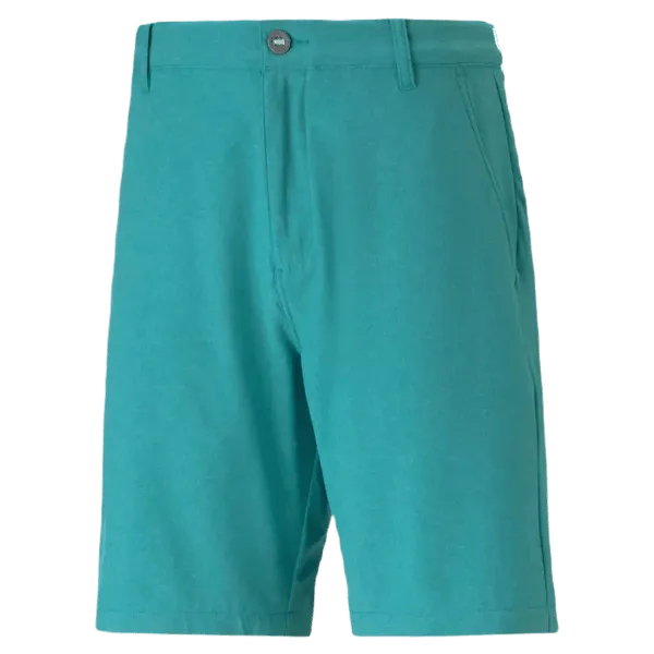 Puma 101 North 9" Golf Shorts - Green Wide Range Motion