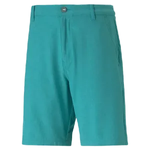 Puma 101 North 9" Golf Shorts - Green Breathable Motion Comfortable Motion