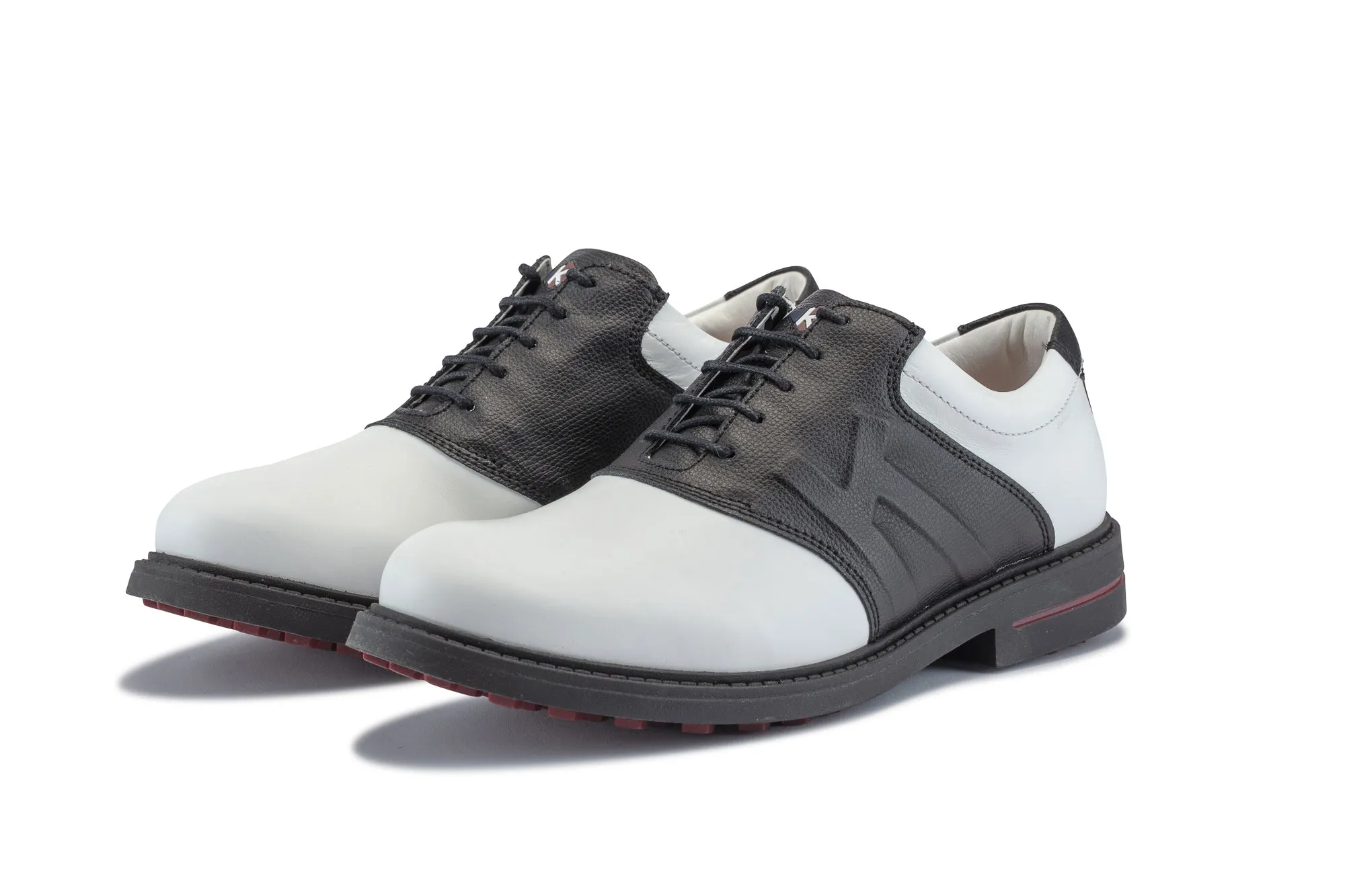 Pro Pace Scottsdale  06  White|Black   Men's Golf Shoes  S006 04