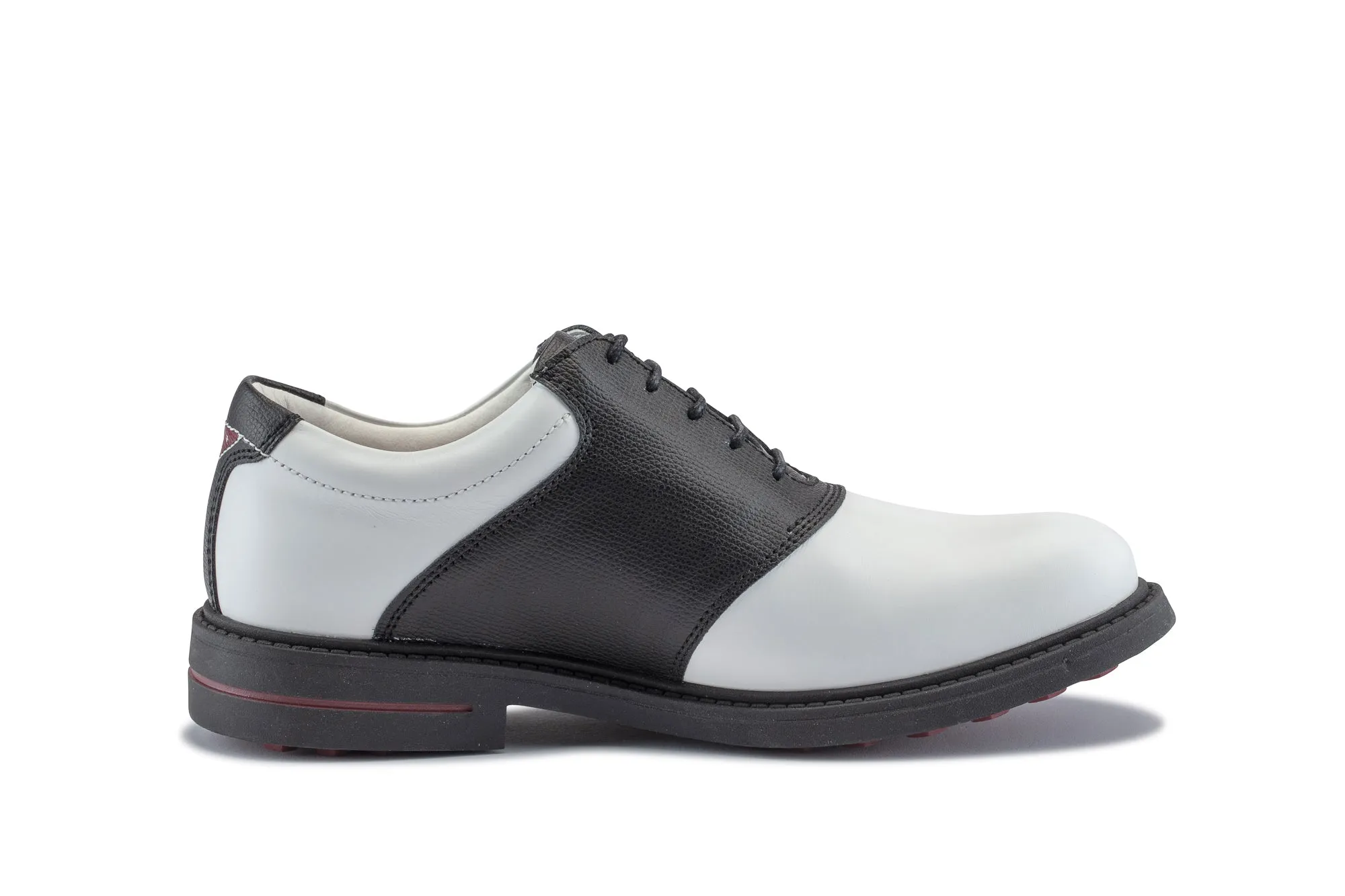 Scottsdale  06  White|Black   Men's Golf Shoes  S006 04 Breathable