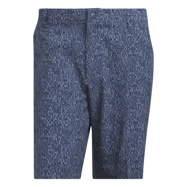 Perfect Style Temperature Regulating Material Adidas Ultimate365 Printed Golf Shorts - Blue