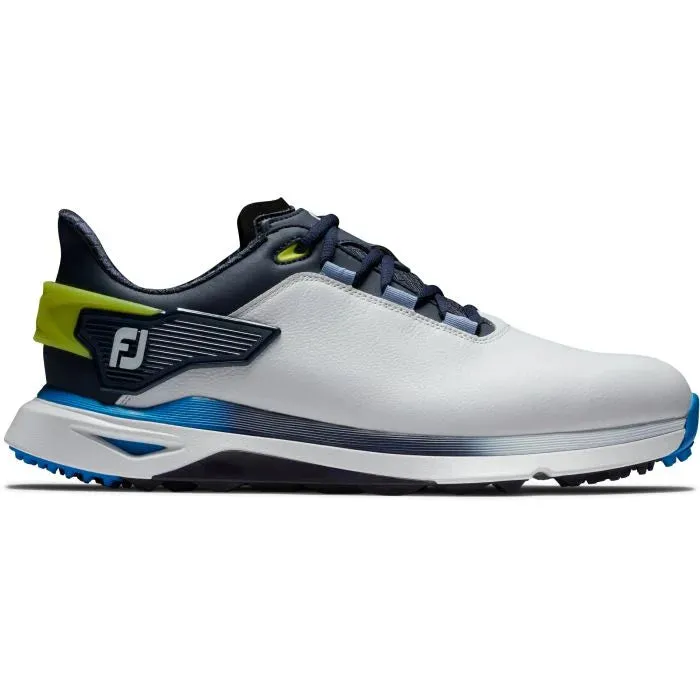 FootJoy 2024 Men's Pro/SLX Golf Shoes- White/Navy/Blue Support System