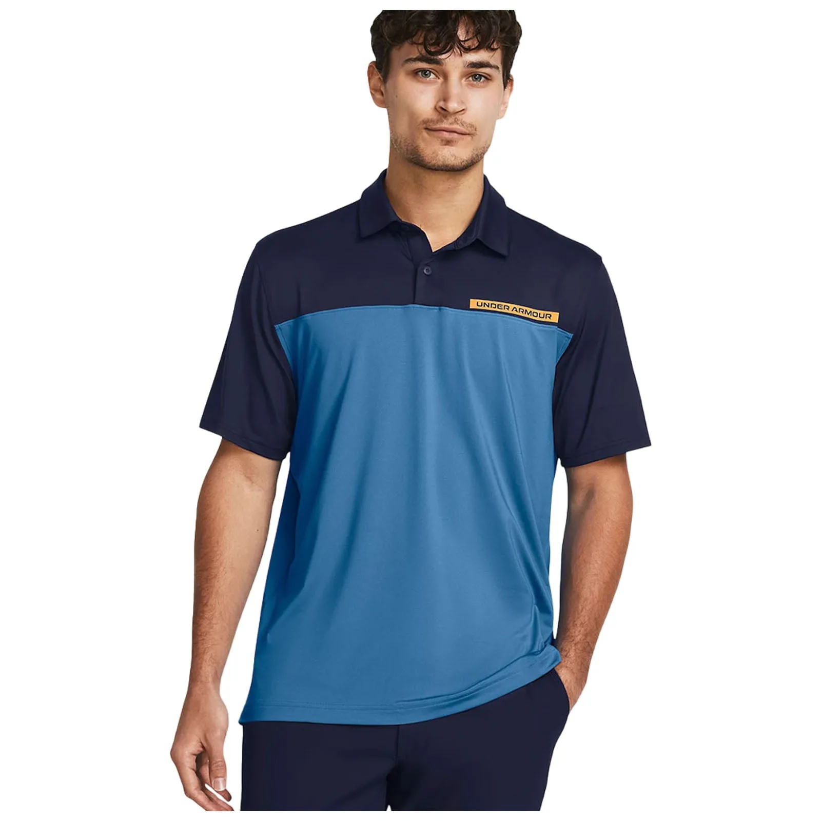 Layering Fashion Weekend Outing Under Armour Mens T2G Colour Block Polo Shirt