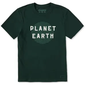 Men's Planet Earth Short Sleeve Crusher Tee Flex Fit