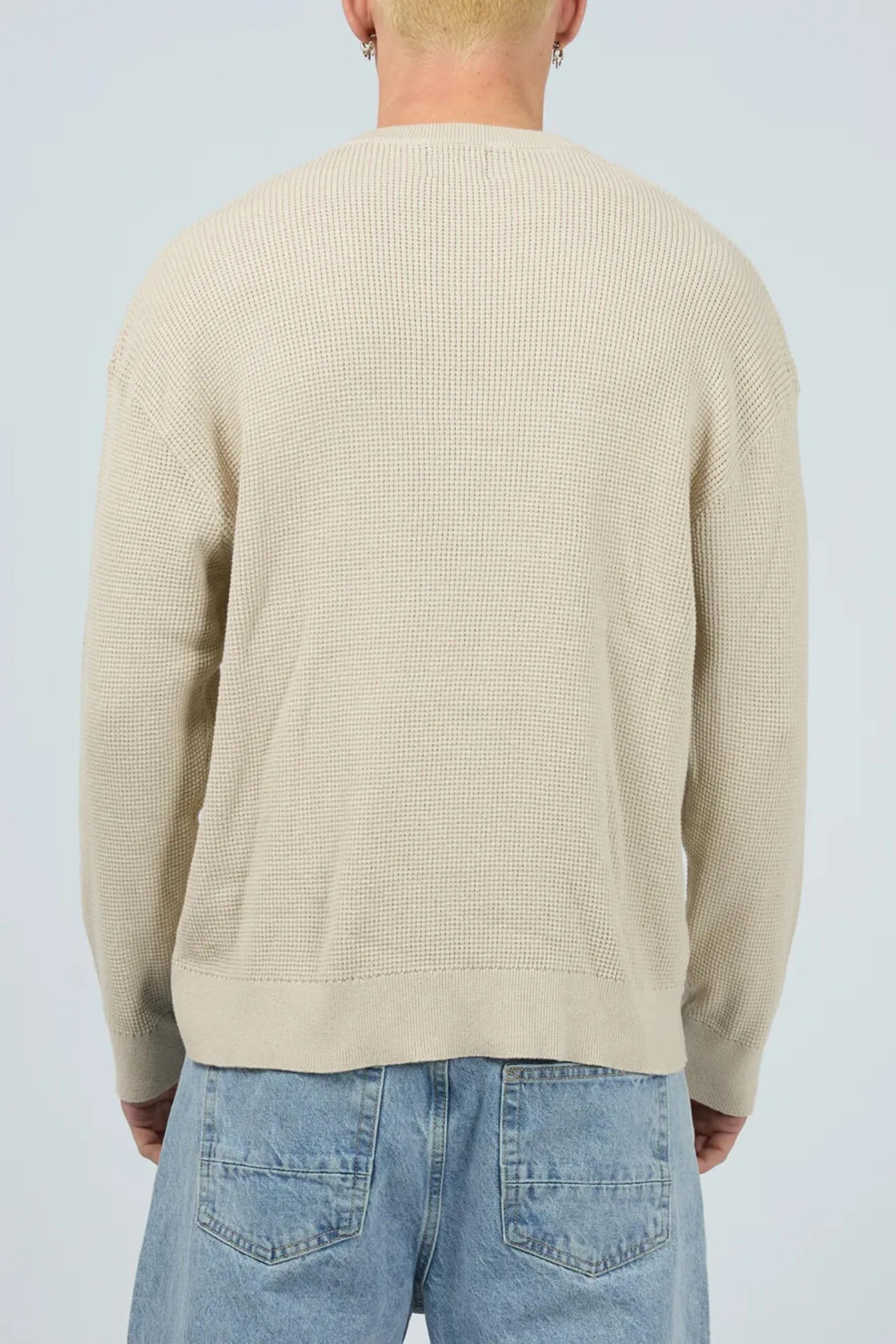 Waffle Knit Stone Beach Ease AntiPilling