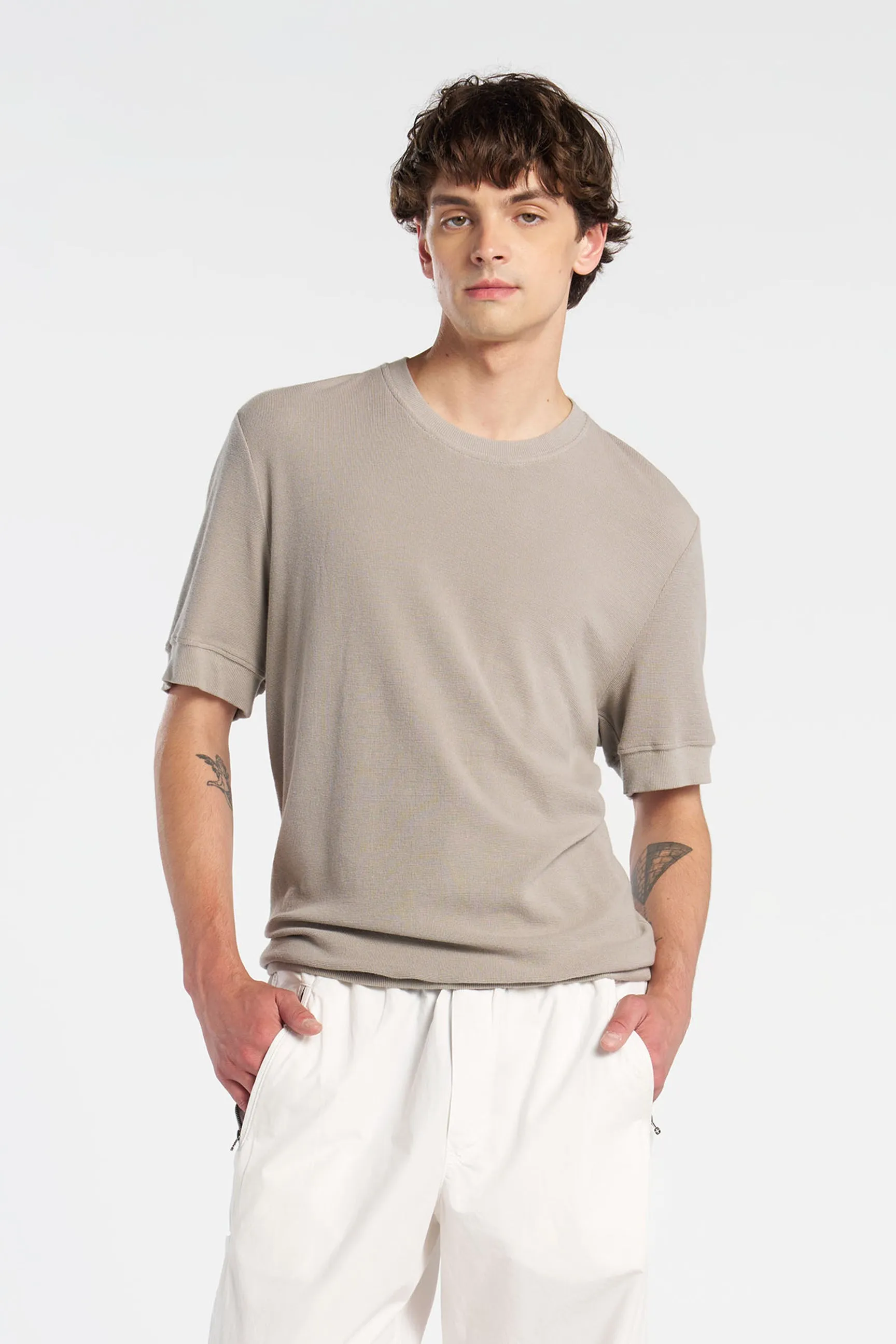 Hendrix Short Sleeve Crew Valentine's Day Airflow Mesh Panels