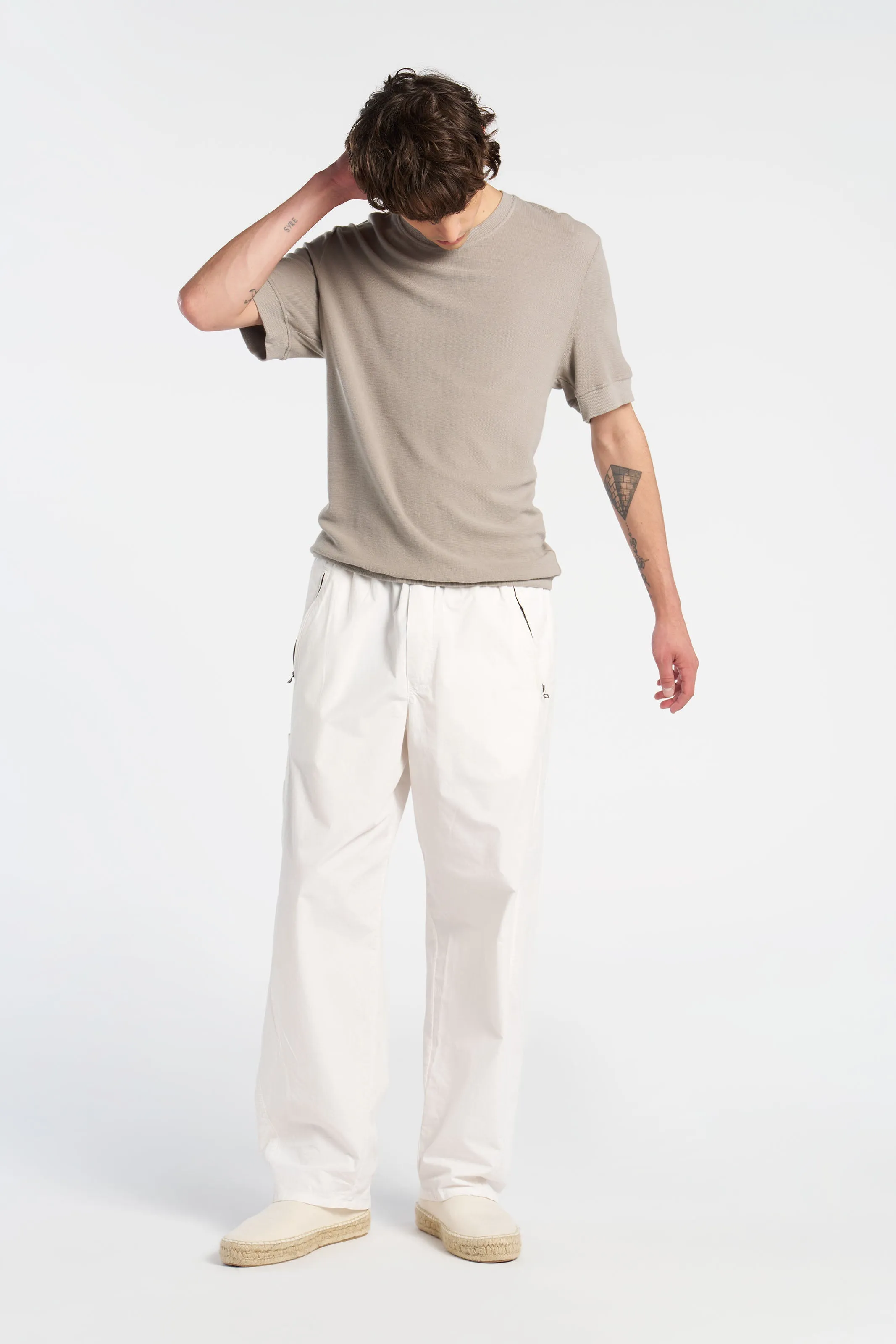 Layering Options Denim combination Hendrix Short Sleeve Crew