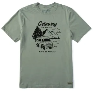 Men's Getaway Vehicle Short Sleeve Tee Casual and Soft Moisture wicking
