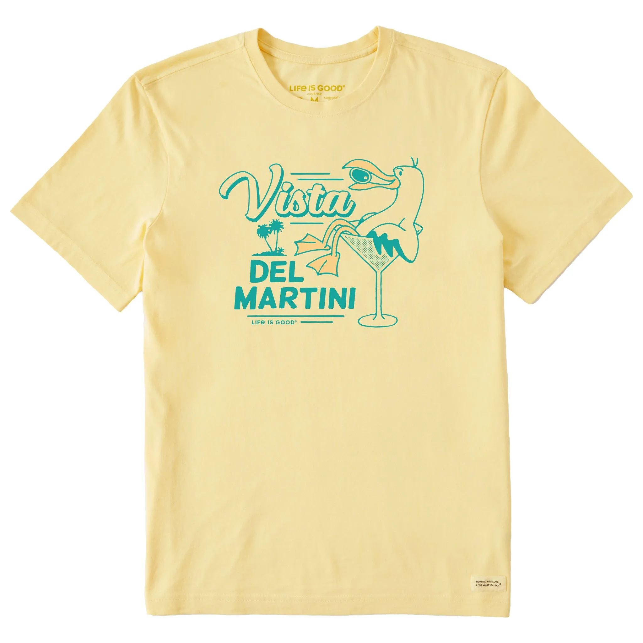 Men's Vista Del Martini Short Sleeve Tee Odor Control Finish