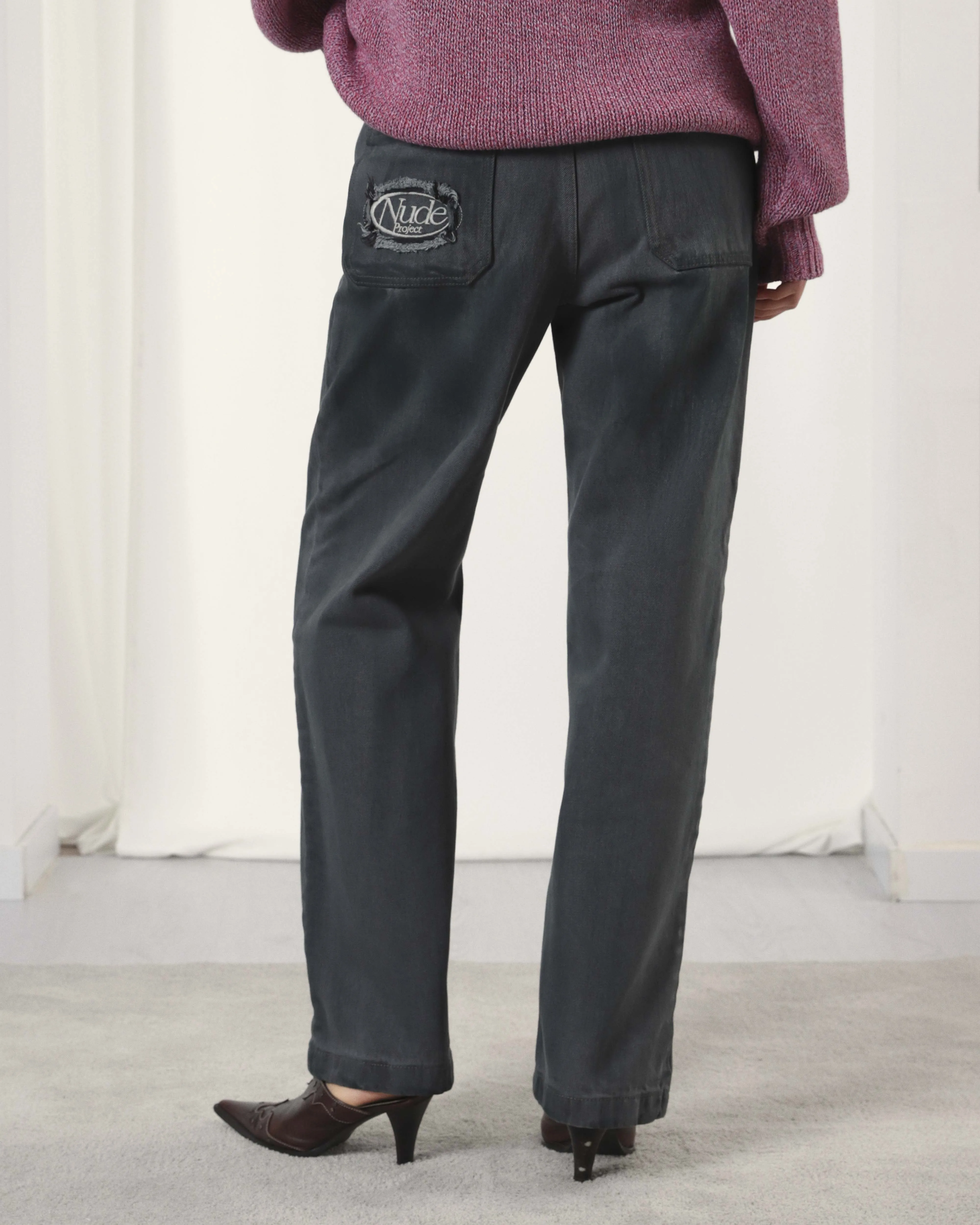 Wasted Jeans Washed Green Always Appropriate Go Everywhere