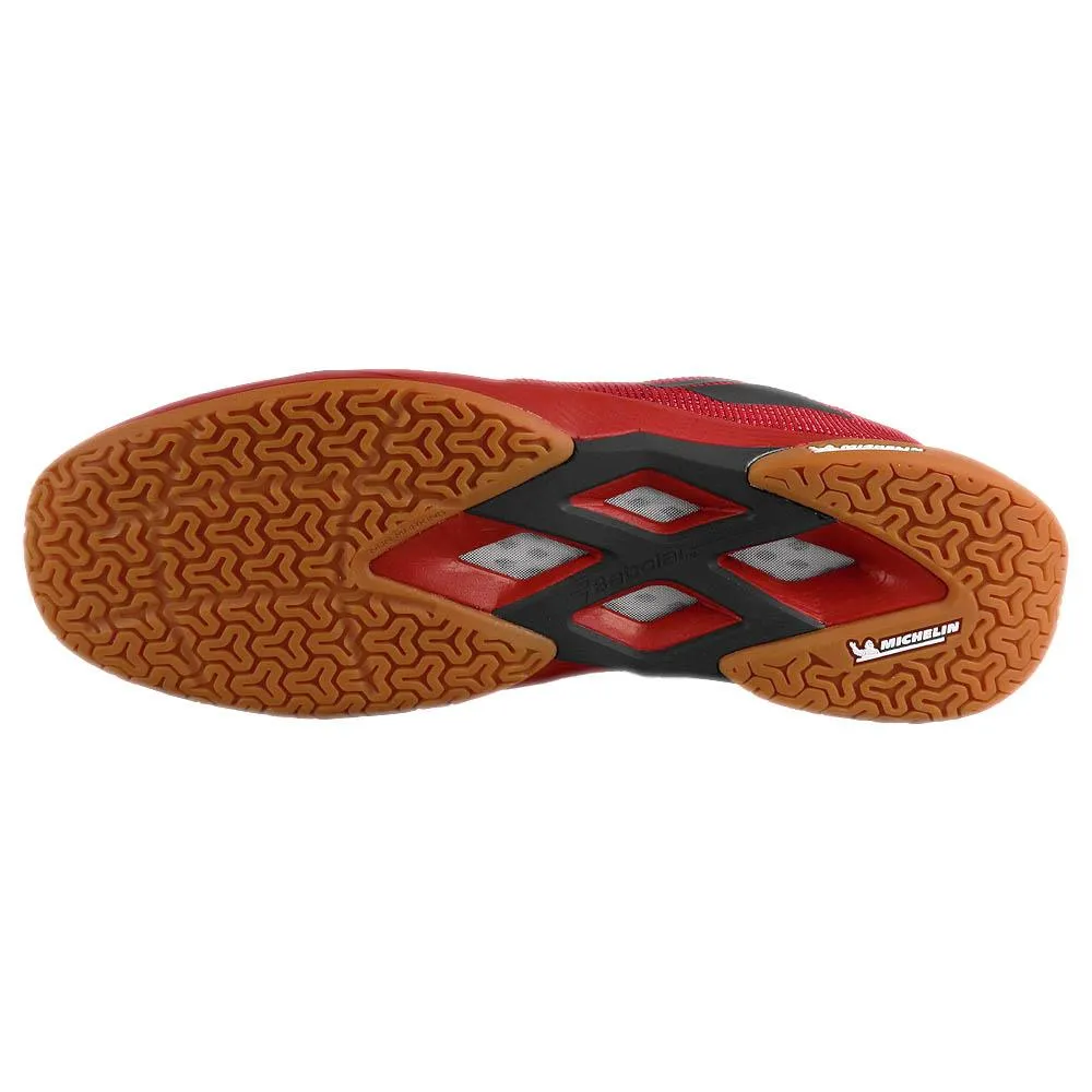 Babolat Men's Shadow Spirit 2 - Black/Poppy Red Breathable Ventilation