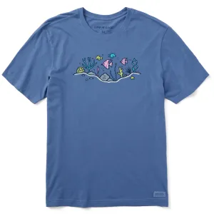Men's Tropical Fish Vista Short Sleeve Tee timeless