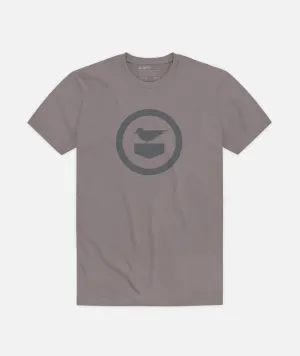 Soft & Smooth Heather Jersey Material Icon Tee - Grey
