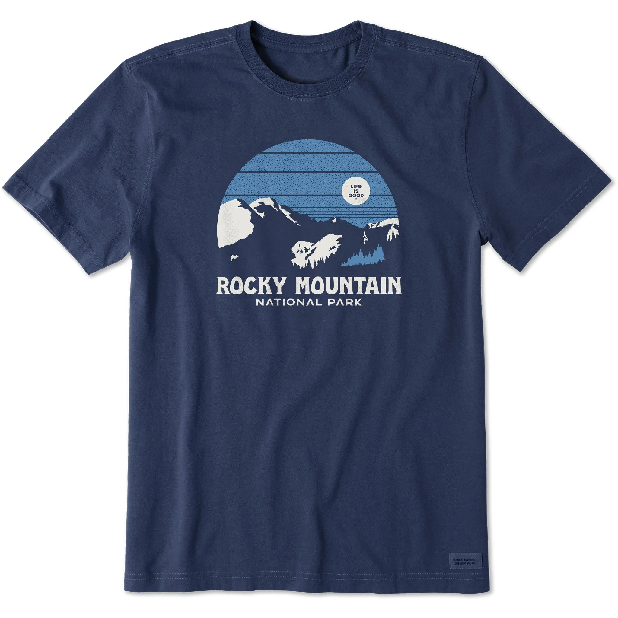 Men's Rocky Mountain National Park Short Sleeve Crusher Tee Skinny Fit