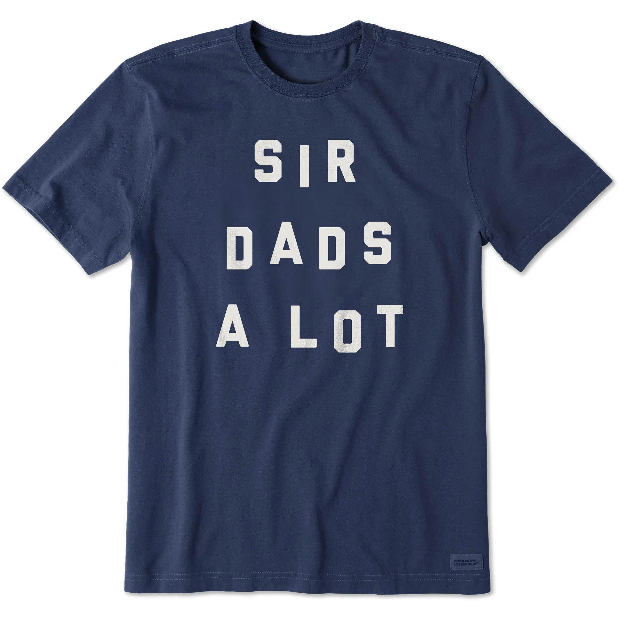Teenager fashion Quality Fabric Men's Sir Dads A Lot Short Sleeve Tee