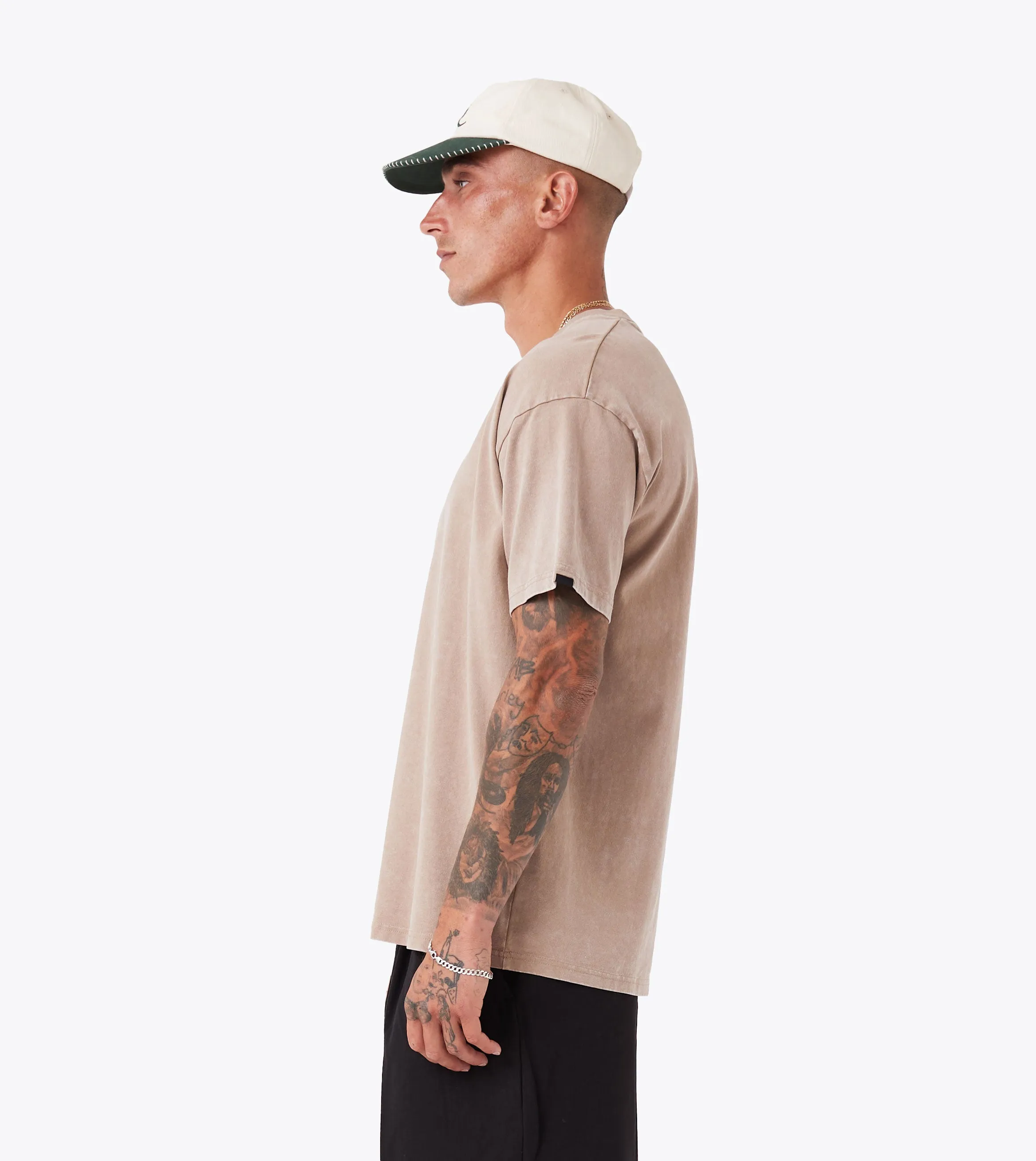 Box Tee GD Coffee Versatile Comfort Wear