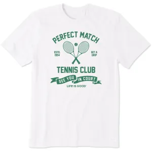 Work efficiency Men's Perfect Match Tennis Club Short Sleeve Tee