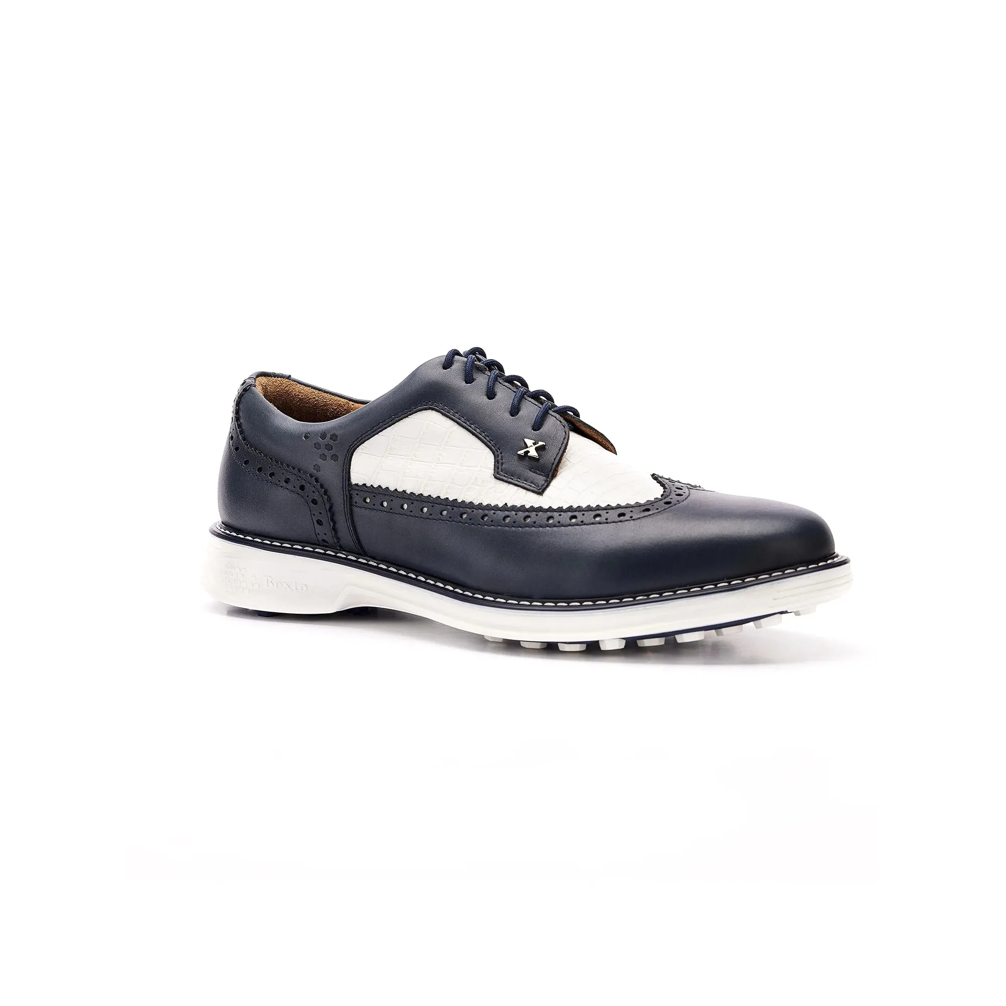 Legacy Freedom Spikeless Golf Shoes Navy Blue Swing Precision Fast Fit